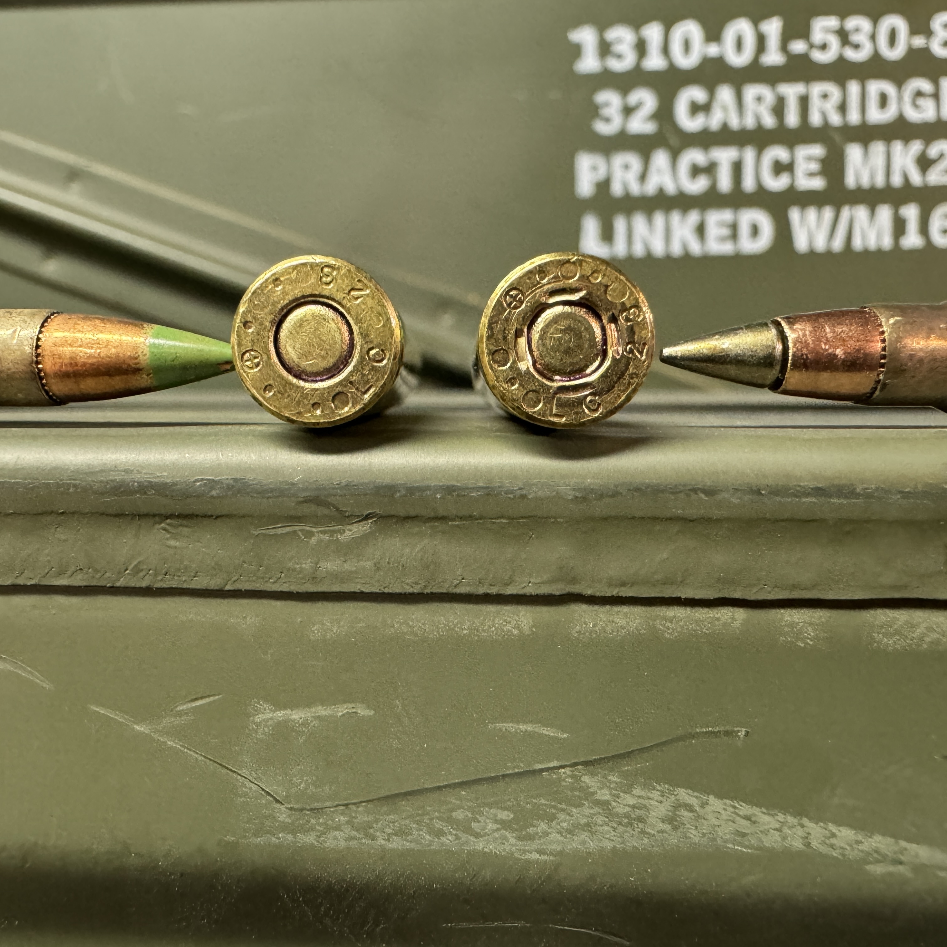 M855 vs M855A1 Primer Close Up